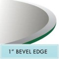 1" Beveled Edge Glass Tabletops